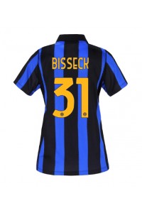 Inter Milan Yann Bisseck #31 Fotballdrakt Hjemme Klær Dame 2026-27 Korte ermer